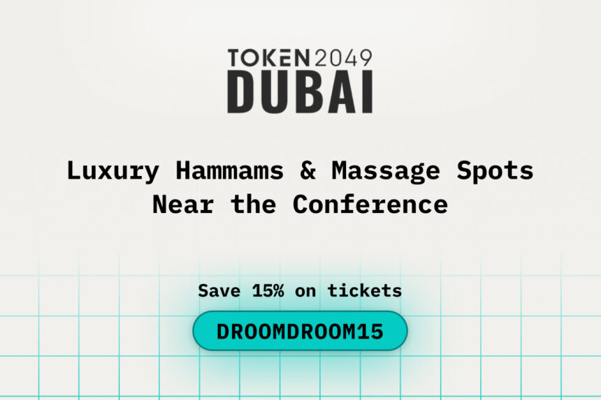 Luxury Hammams & Massage Spots Near the TOKEN2049 Venue in Dubai