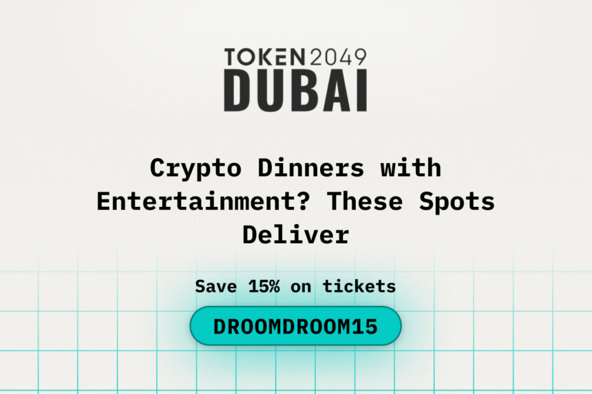 Crypto Dinners with Entertainment? These Spots Deliver