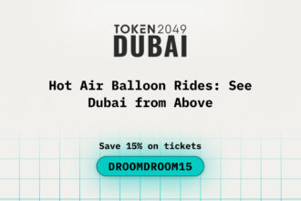 Hot Air Balloon Rides: See Dubai from Above during TOKEN2049 Dubai