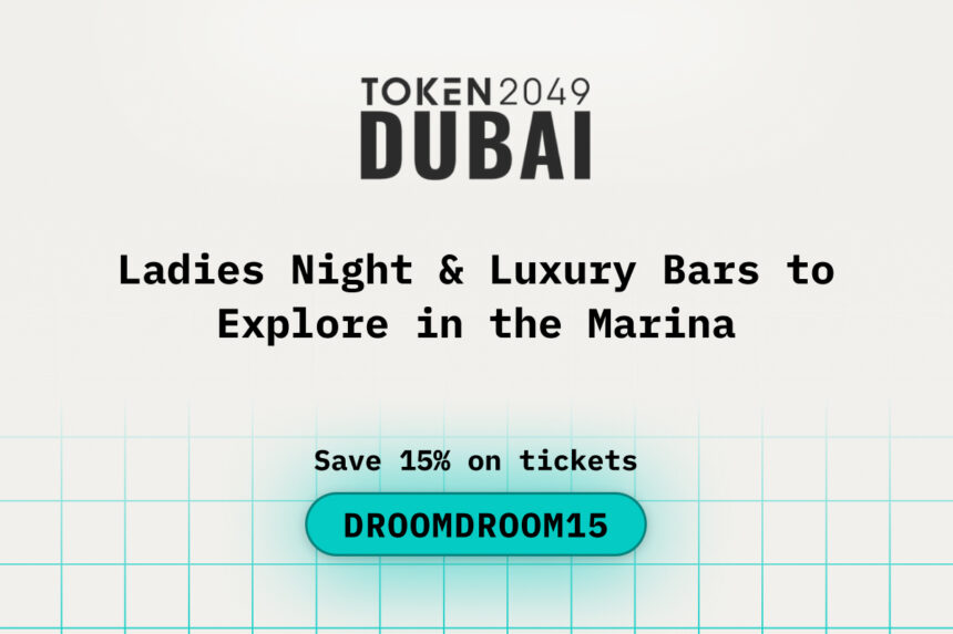 Ladies Night & Luxury Bars to Explore in the Marina during TOKEN2049 Dubai