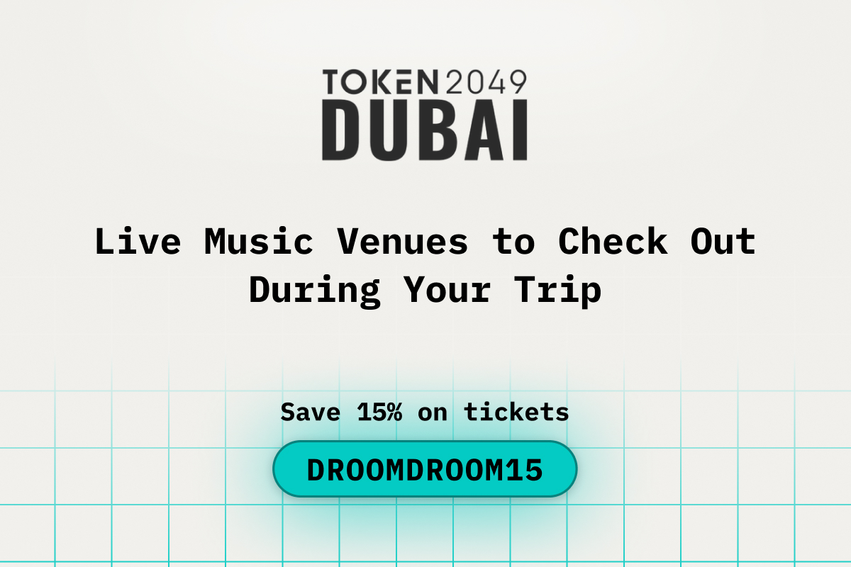 Live Music Venues to Check Out During Your TOKEN2049 Dubai Trip