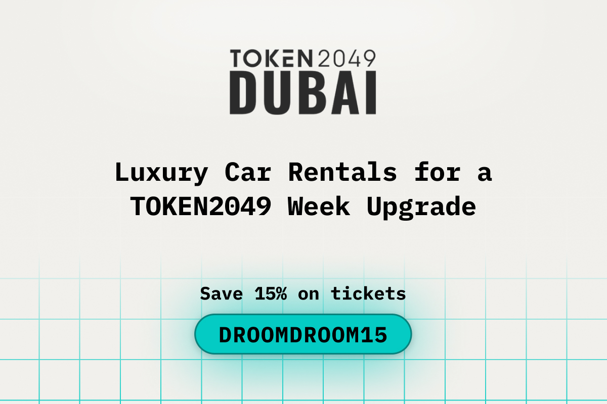 Luxury Car Rentals for TOKEN2049 Dubai Week Upgrade