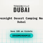 Overnight Desert Camping Near Dubai during TOKEN2049 Dubai