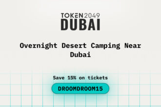 Overnight Desert Camping Near Dubai during TOKEN2049 Dubai