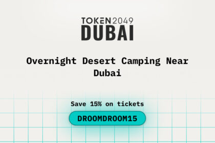 Overnight Desert Camping Near Dubai during TOKEN2049 Dubai