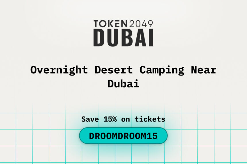 Overnight Desert Camping Near Dubai during TOKEN2049 Dubai