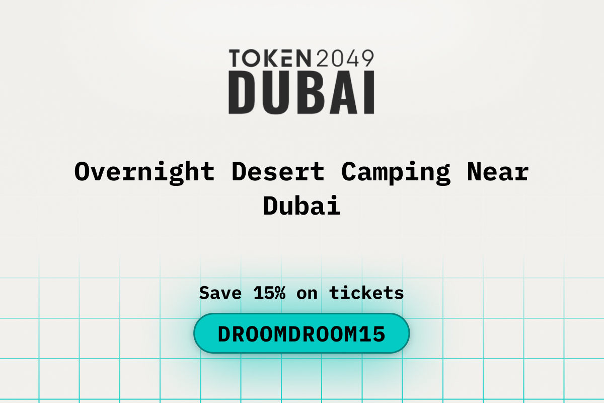 Overnight Desert Camping Near Dubai during TOKEN2049 Dubai
