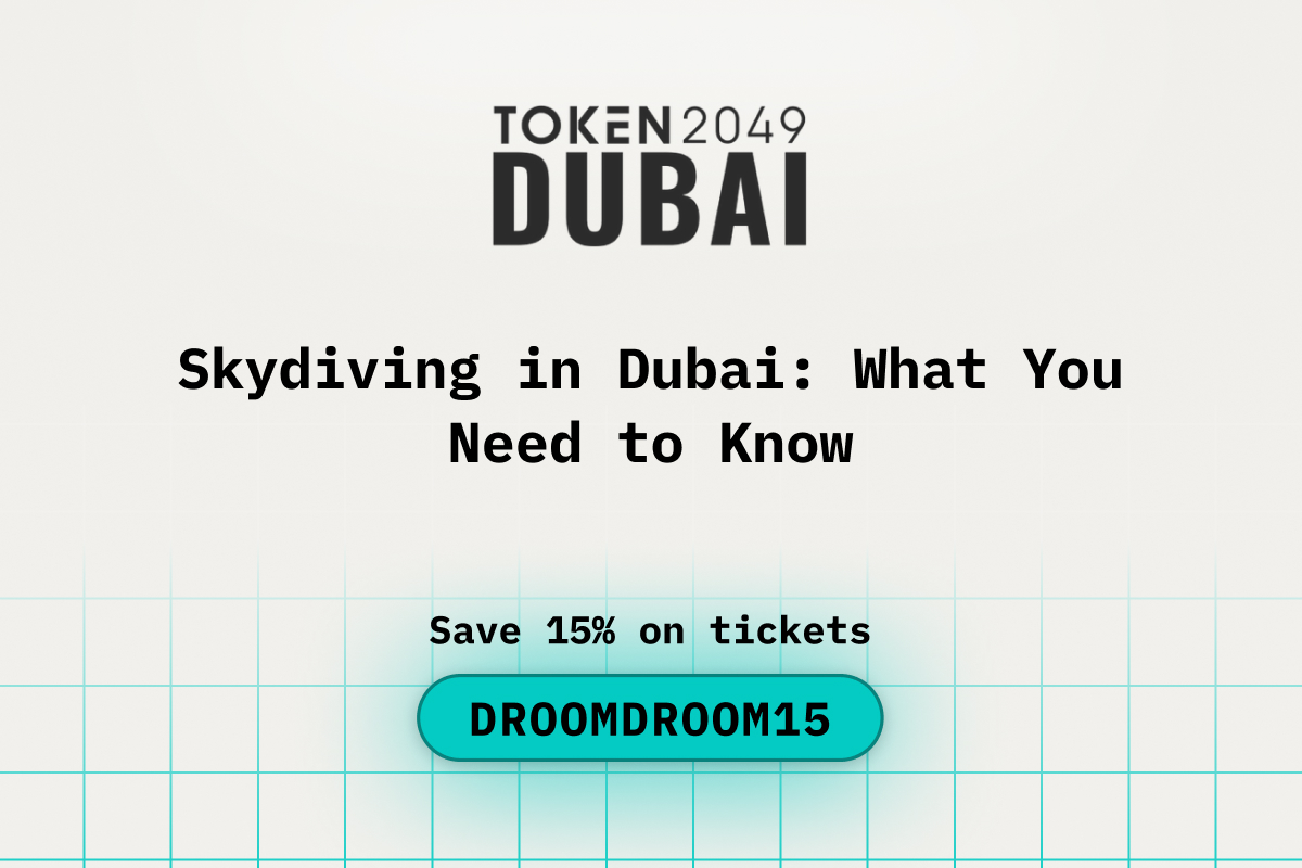 Skydiving in Dubai: What You Need to Know during TOKEN2049 Dubai