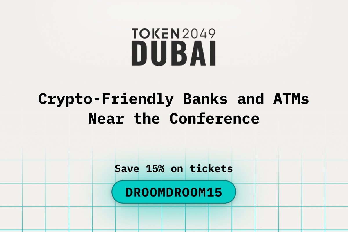 Crypto-Friendly Banks and ATMs Near the TOKEN2049 Dubai Venue