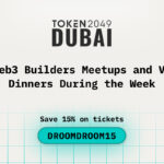 Web3 Builders Meetups and VC Dinners During the Week While Attending TOKEN2049 Dubai