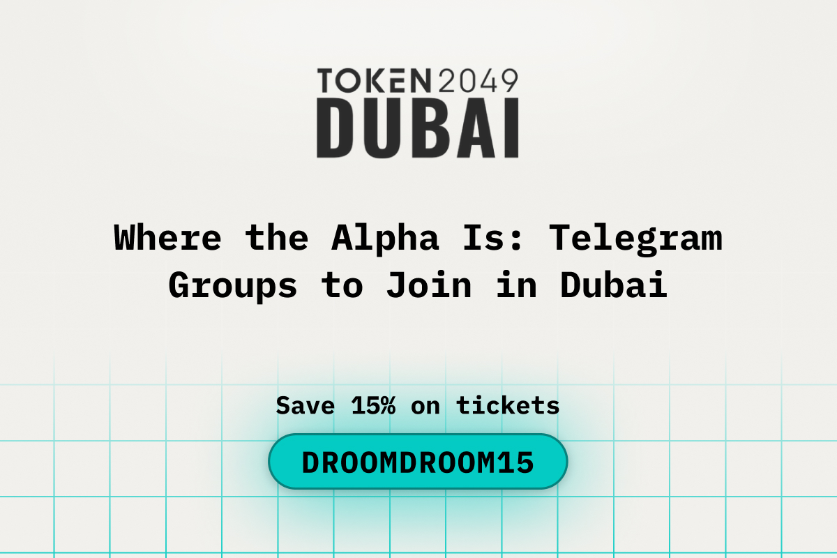 Where the Alpha Is: Telegram Groups to Join in Dubai While Attending TOKEN2049