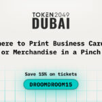 Where to Print Business Cards or Merchandise in a Pinch While Attending TOKEN2049 Dubai