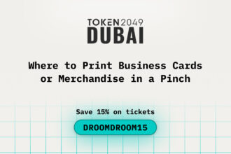 Where to Print Business Cards or Merchandise in a Pinch While Attending TOKEN2049 Dubai