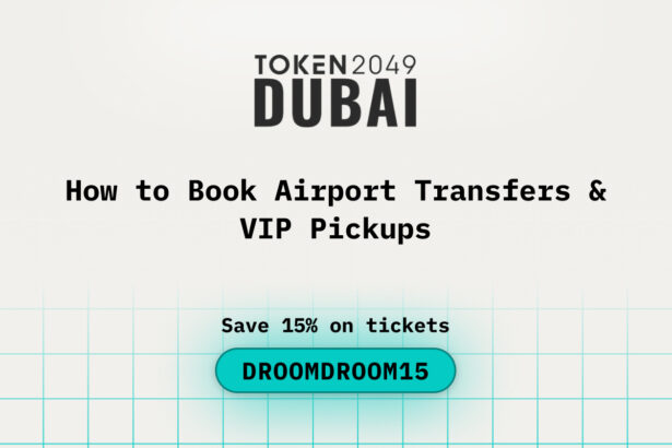 How to Book Airport Transfers & VIP Pickups while Attending TOKEN2049 Dubai