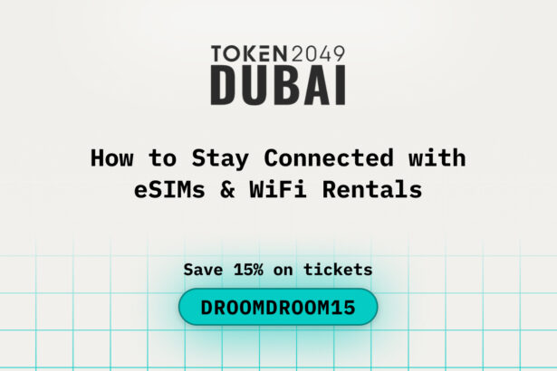 How to Stay Connected with eSIMs & WiFi Rentals While Attending TOKEN2049 Dubai