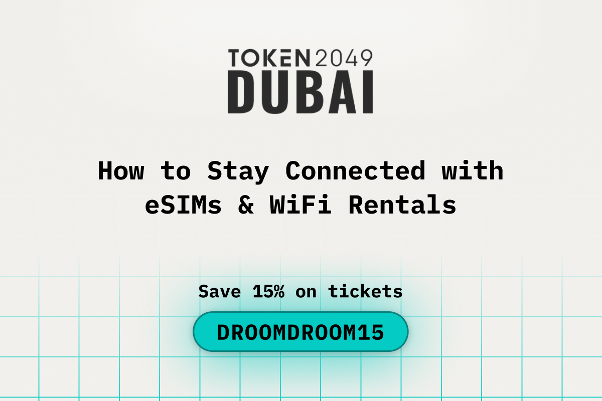 How to Stay Connected with eSIMs & WiFi Rentals While Attending TOKEN2049 Dubai