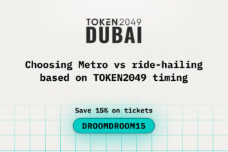 Choosing Metro vs ride-hailing based on TOKEN2049 timing